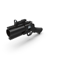 Grenade Launcher Black PNG & PSD Images