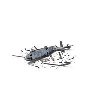 Agusta AW109S Wreck PNG & PSD Images