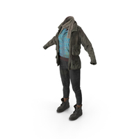 Clothes of a Homeless Woman PNG & PSD Images