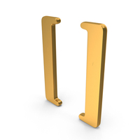 Gold Brackets Icon PNG & PSD Images