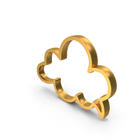 Message Speech Bubble Icon Gold PNG & PSD Images