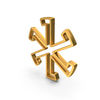 Outline Religion Paganism Element of Religion Icon Gold PNG & PSD Images