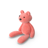 Bear Toy Pink PNG & PSD Images
