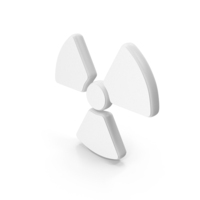 Radiation White Symbol PNG & PSD Images