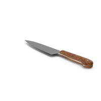 Wood Chef's Knife PNG & PSD Images
