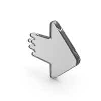 Fast Arrow Glass Symbol PNG & PSD Images