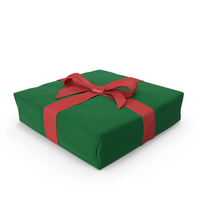 Paper Christmas Gift Box PNG & PSD Images