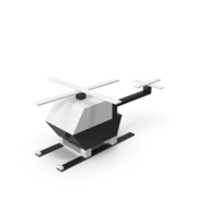 Helicopter Symbol Black And White PNG & PSD Images