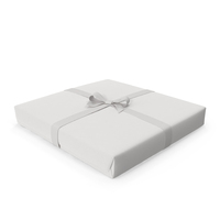 White Wrapping Gifts Box PNG & PSD Images