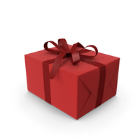 Red Gift Box PNG & PSD Images