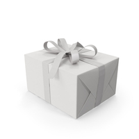 White Gift Box PNG & PSD Images