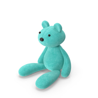 Bear Toy Blue PNG & PSD Images