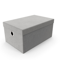 Grey Wardrobe Storage Box PNG & PSD Images