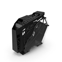 Modern Gaming PC Off State PNG & PSD Images