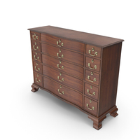 Red Oak Vintage Drawer PNG & PSD Images