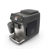 Automatic Espresso Machine Grey in Working Order PNG & PSD Images