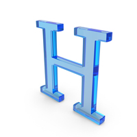 Greek Letter Eta Icon Glass PNG & PSD Images
