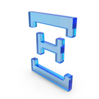 Greek Letter Xi Icon Glass PNG & PSD Images