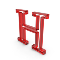 Out Line Greek Letter Eta Icon Glass PNG & PSD Images