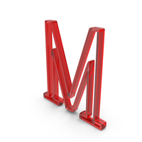 Out Line Greek Letter Mu Icon Glass PNG & PSD Images