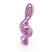 Out Line Music Note Icon Glass PNG & PSD Images