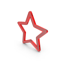 Star Icon Glass PNG & PSD Images