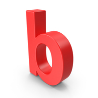 Lowercase Letter B PNG & PSD Images