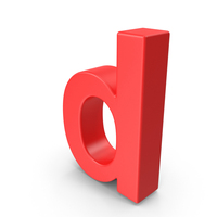 Lowercase Letter D PNG & PSD Images