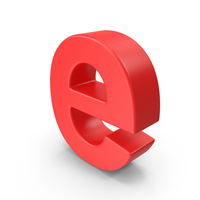 Lowercase Letter E PNG & PSD Images
