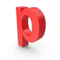 Lowercase Letter P PNG & PSD Images