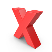 Lowercase Letter X PNG & PSD Images