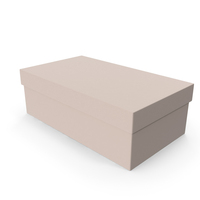 Beige Shoe Box PNG & PSD Images