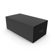 Black Luxury Shoe Box PNG & PSD Images