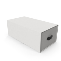 White Luxury Shoe Box PNG & PSD Images