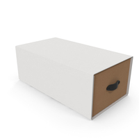 White Luxury Shoe Box PNG & PSD Images