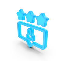 Customer Rating Glowing Symbol PNG & PSD Images
