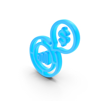 Market Penetration Glowing Symbol PNG & PSD Images