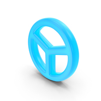 Pie Chart Glowing Symbol PNG & PSD Images
