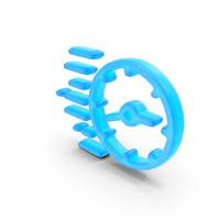 Rush Time Glowing Symbol PNG & PSD Images