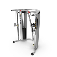 HD 3000 Dual Pulley Functional Trainer PNG & PSD Images