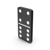 Domino 6x4 Black PNG & PSD Images