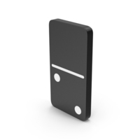 Domino 0x2 Black PNG & PSD Images