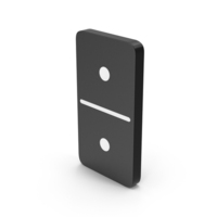 Domino 1x1 Black PNG & PSD Images