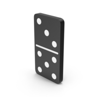 Domino 3x5 Black PNG & PSD Images