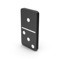 Domino 1x3 Black PNG & PSD Images