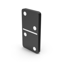 Domino 2x2 Black PNG & PSD Images