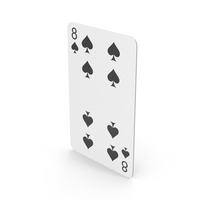 Playing Cards Eight Of Spades PNG & PSD Images