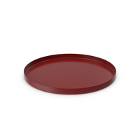 Red Circle Serving Tray PNG & PSD Images