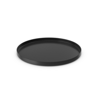 Black Circle Serving Tray PNG & PSD Images