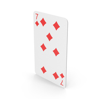 Playing Card Seven Of Diamonds PNG & PSD Images